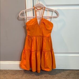Orange Dress